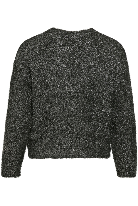 Vila vicaso rev v-neck l/s glitter knit