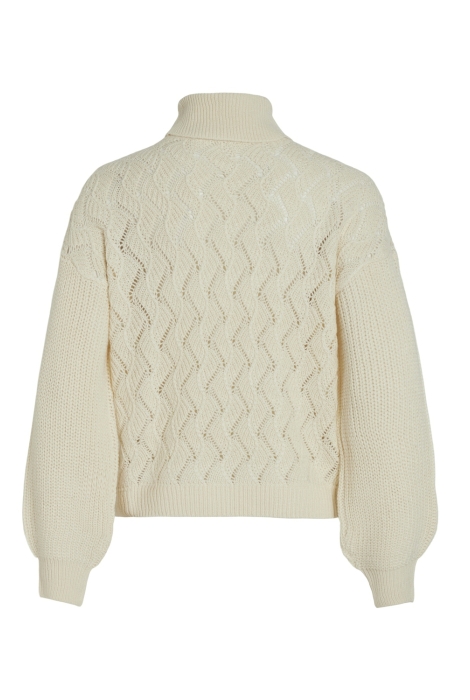 Vila virandi l/s roll-neck knit top/bf