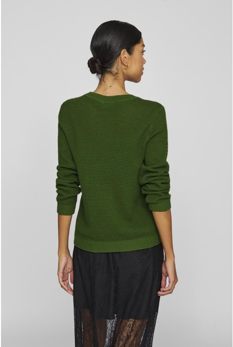 Vila vidalo o-neck l/s knit top- noos