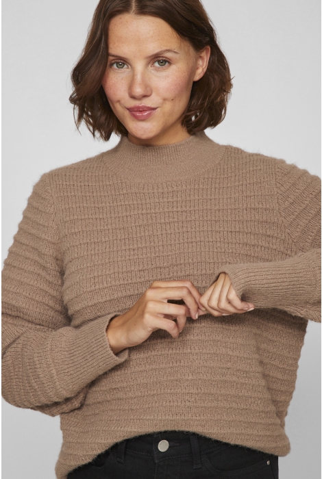 Vila viterra highneck l/s knit top