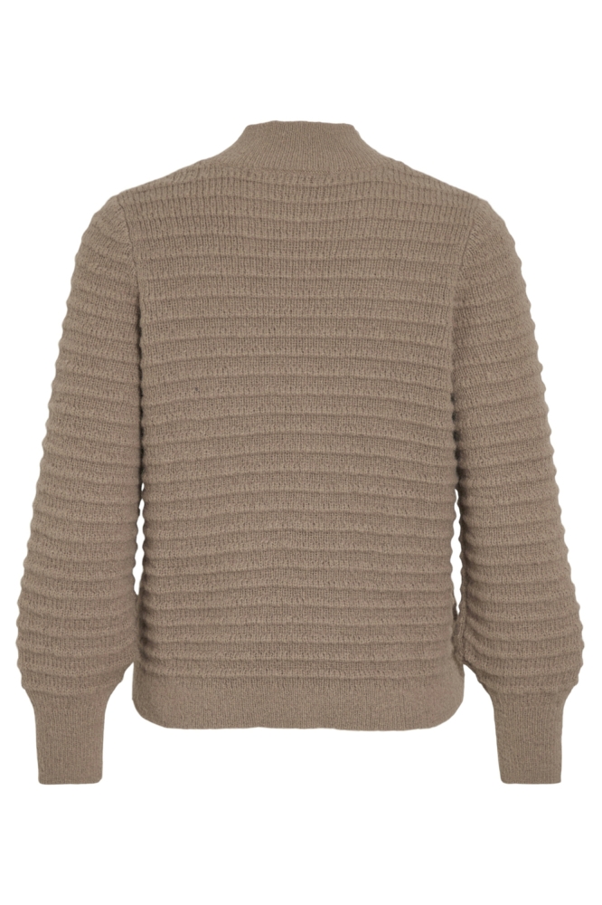 VITERRA HIGHNECK L/S KNIT TOP 14098887 FOSSIL