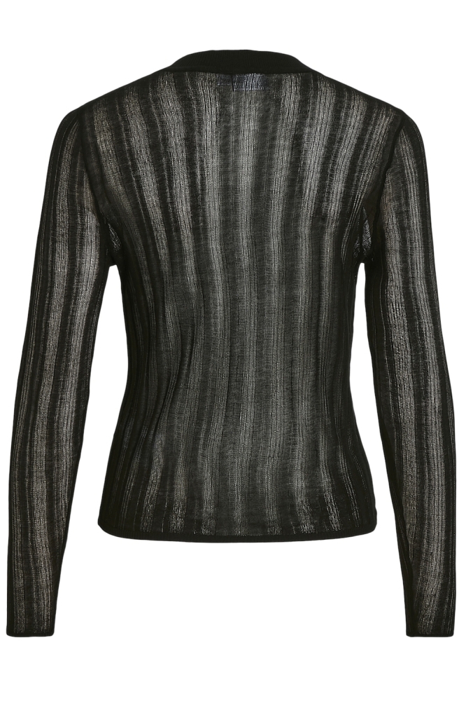 VILMENTA L/S KNIT TOP/R 14099463 BLACK