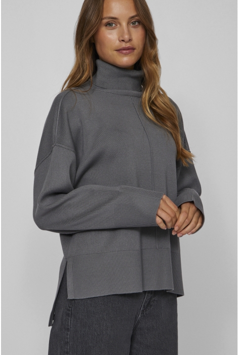 Vila viostria rollneck l/s knit top-noos