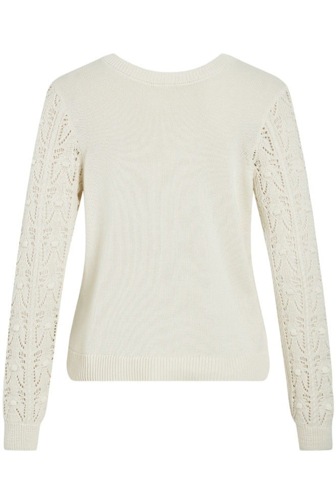 VITHENA REV V-NECK L/S KNIT TOP 14098539 Birch