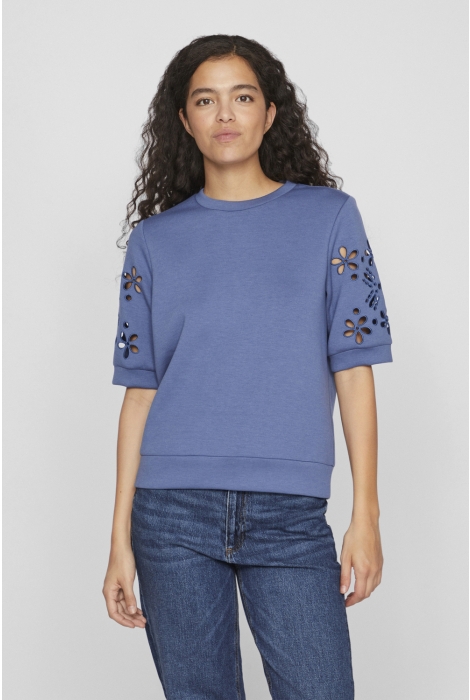 Vila visif 2/4 lace detail sweat #6