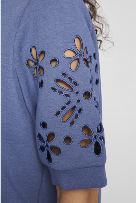 Vila visif 2/4 lace detail sweat #6