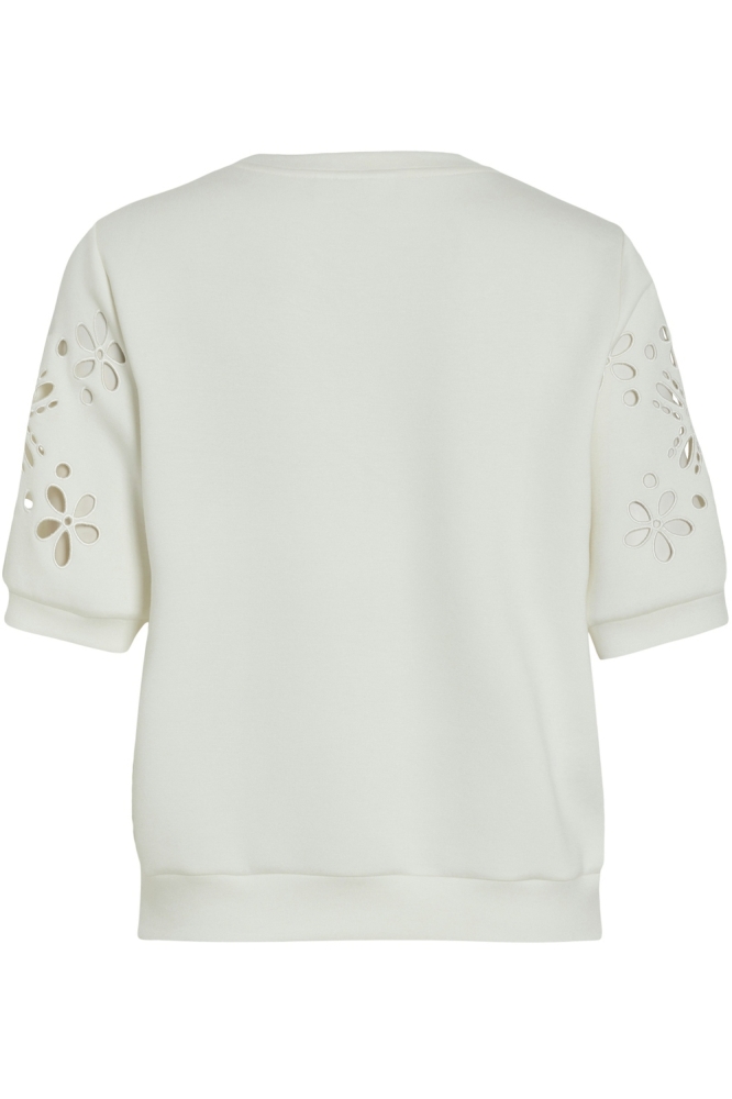 VISIF 2/4 LACE DETAIL SWEAT 6 14102923 BIRCH