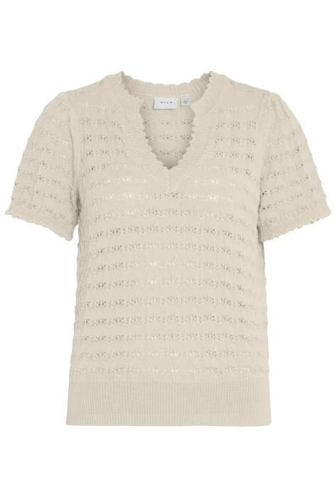 Vila vitoto s/s v-neck knit top / 2