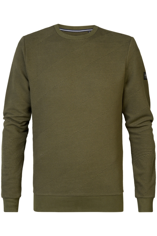 SWEATER ROUND NECK M 3040 SWR314 6088 Army Green