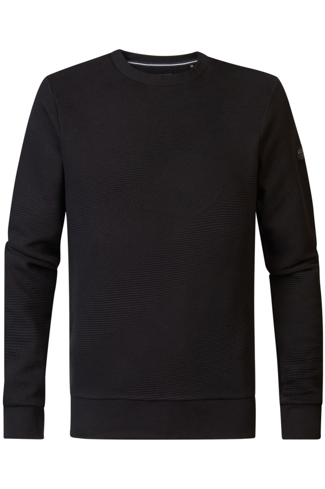 SWEATER ROUND NECK M 3040 SWR314 Dark Black 9091