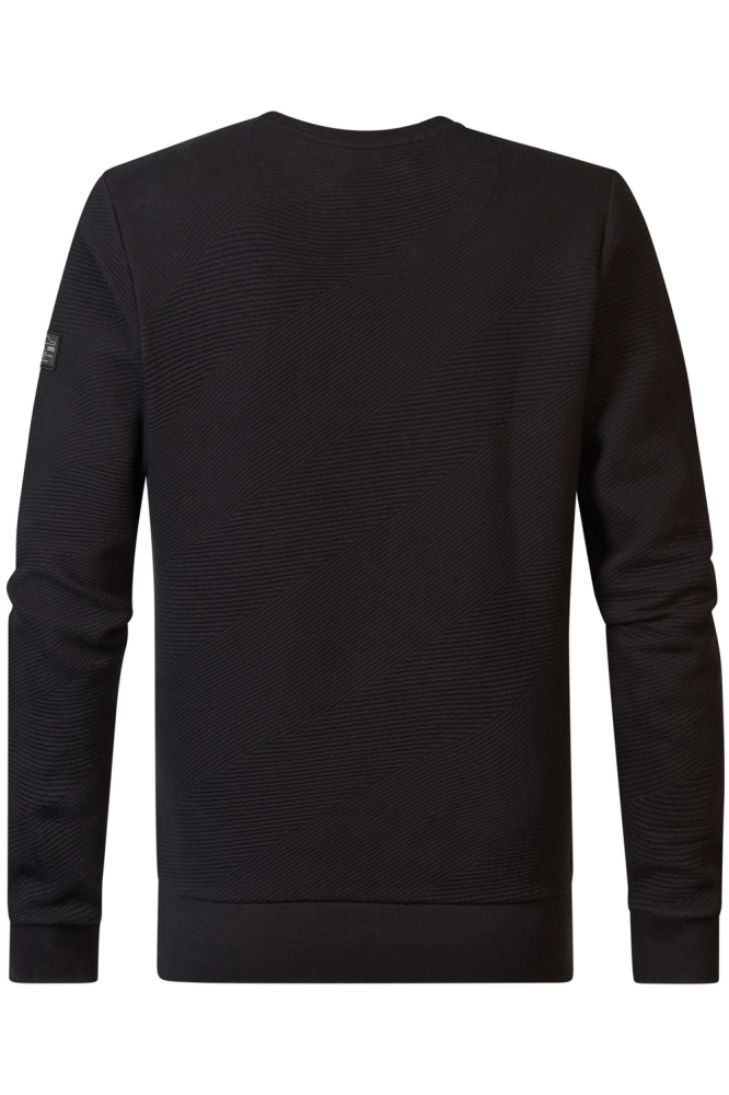 SWEATER ROUND NECK M 3040 SWR314 Dark Black 9091