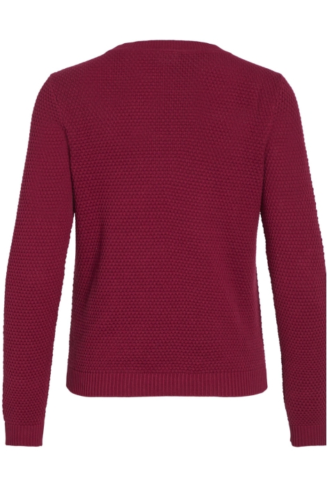 Vila vidalo o-neck l/s knit top- noos