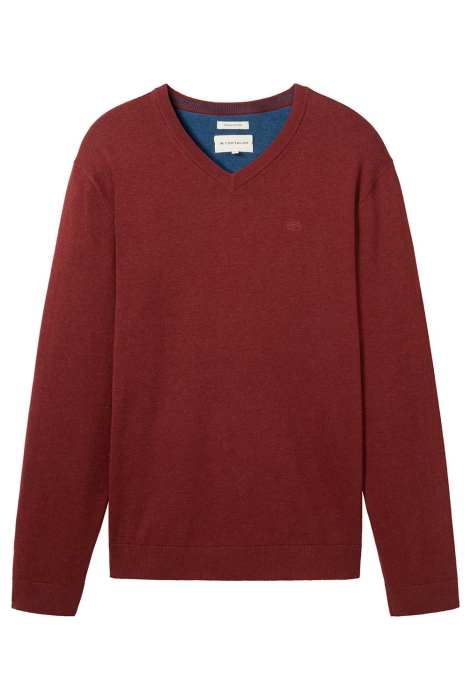 Tom Tailor basic v-neck knit