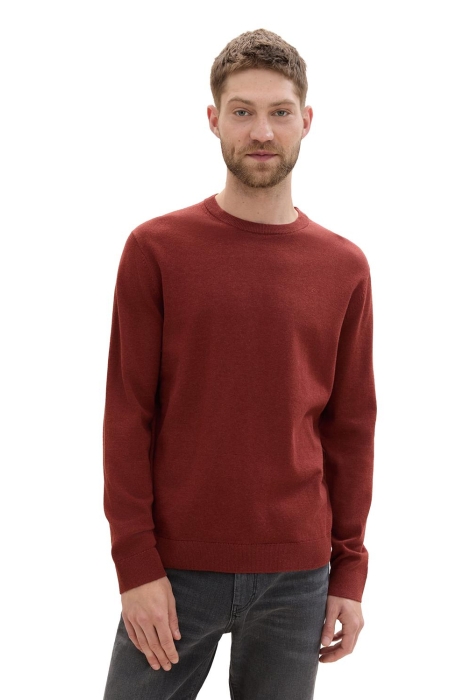 Tom Tailor basic crewneck knit