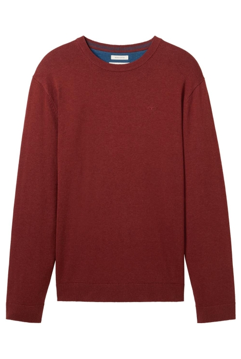 Tom Tailor basic crewneck knit