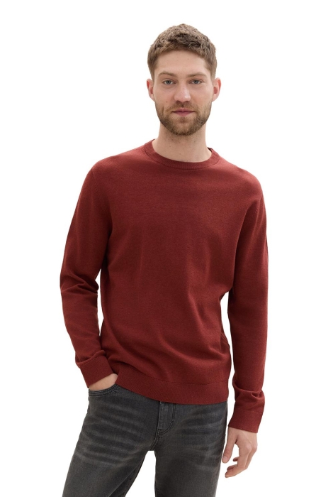 Tom Tailor basic crewneck knit