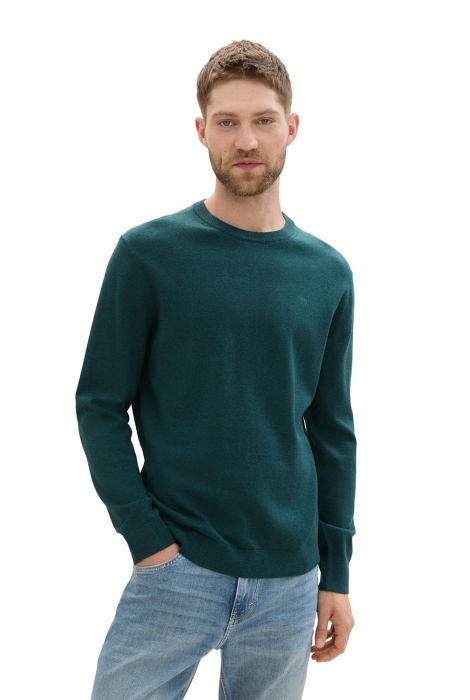 Tom Tailor basic crewneck knit