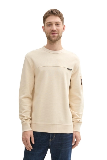 Tom Tailor Trui GESTRUCTUREERDE CREWNECK 1043393XX10 27469