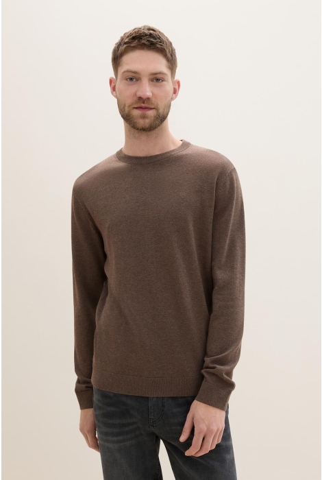 Tom Tailor basic crewneck knit