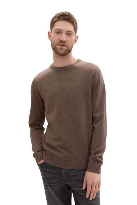 Tom Tailor basic crewneck knit