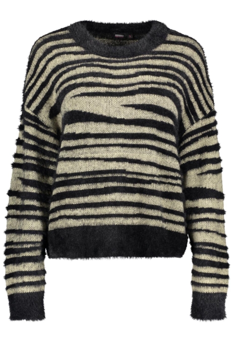 Cars parcya knit stripe black