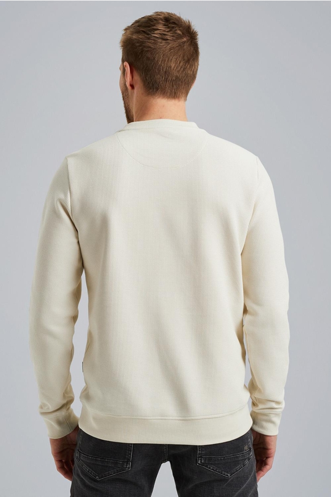 SWEATSHIRT WITH WAFFLE STRUCTURE PSW2408429 7013