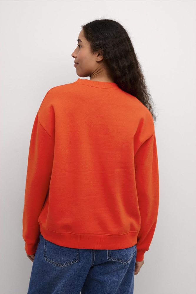 KAMOLLY SWEAT SHIRT 10509087 181664 FIERY RED