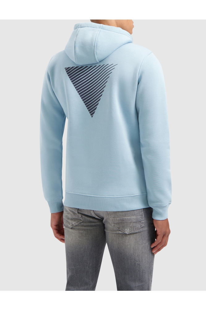 REGULAR FIT SWEATERS HOODIE LS 24030301 39 LT BLUE