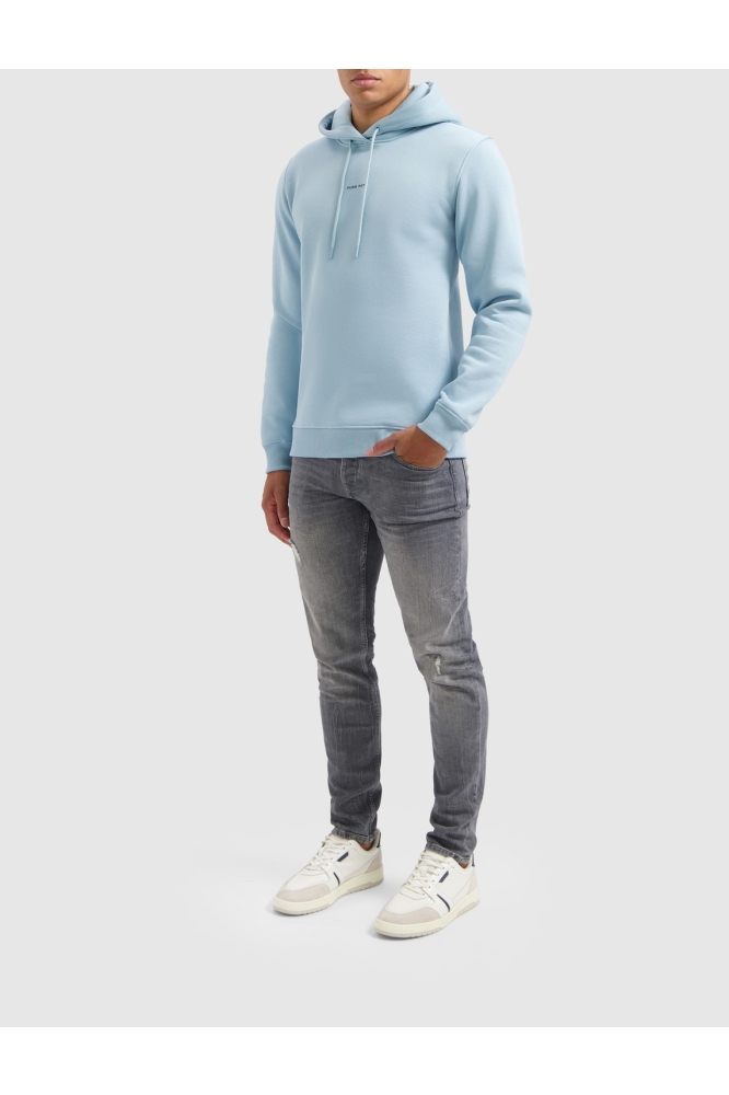 REGULAR FIT SWEATERS HOODIE LS 24030301 39 LT BLUE