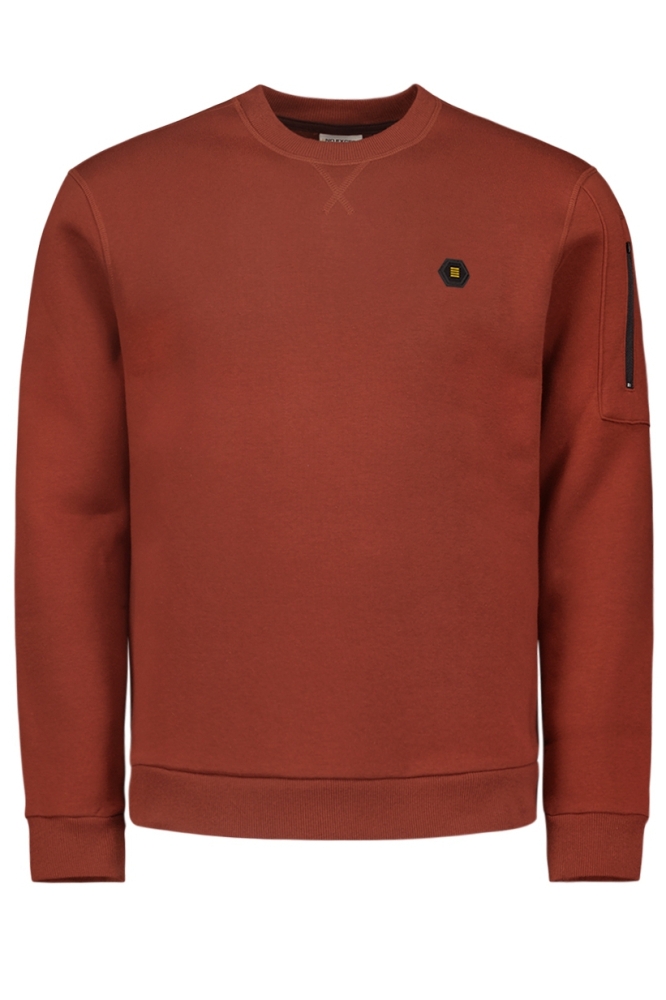 SWEATER MET LOGO 25130850 092 RUSTY