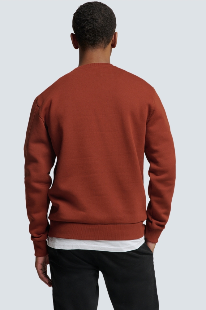 SWEATER MET LOGO 25130850 092 RUSTY