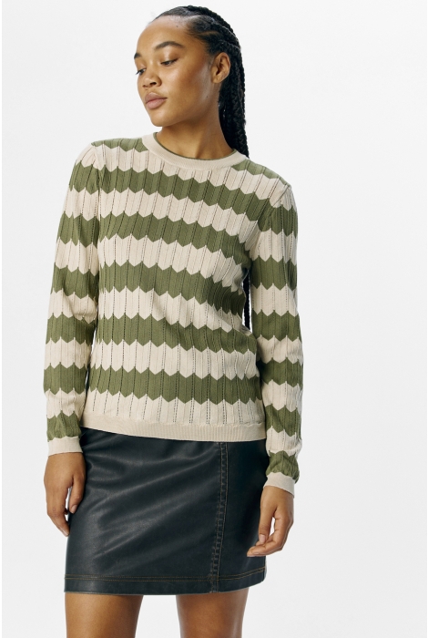 Object objebba l/s re knit pullover noos