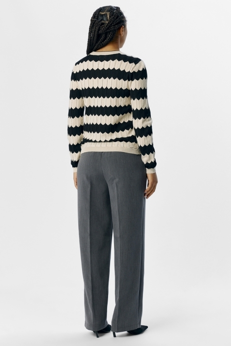 Object objebba l/s re knit pullover noos