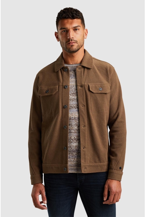 Cast Iron button jacket deluxe twill jersey