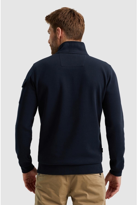 PME legend half zip collar interlock jersey