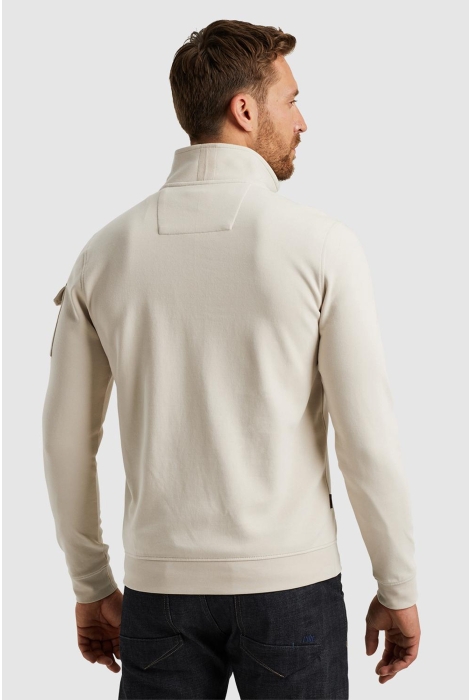 PME legend half zip collar interlock jersey