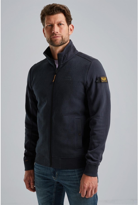 PME legend zip jacket jacquard interlock swea