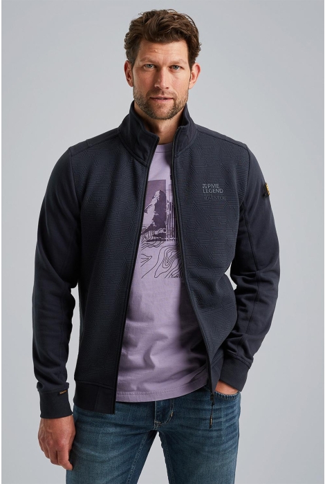 PME legend zip jacket jacquard interlock swea