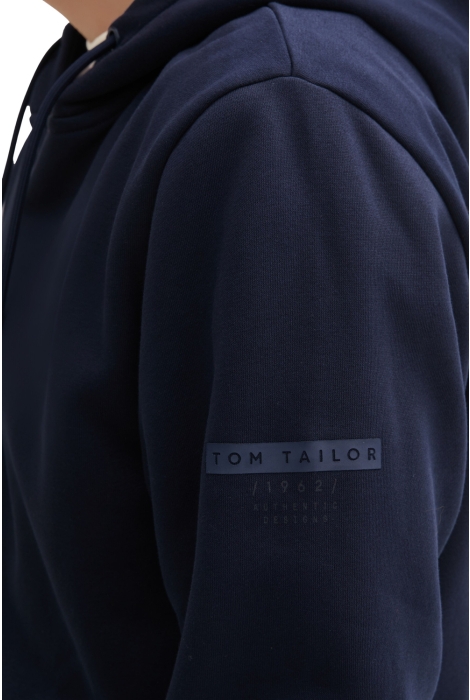 Tom Tailor printed sweatjacket