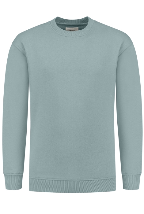 Pure Path loose fit sweaters crewneck ls