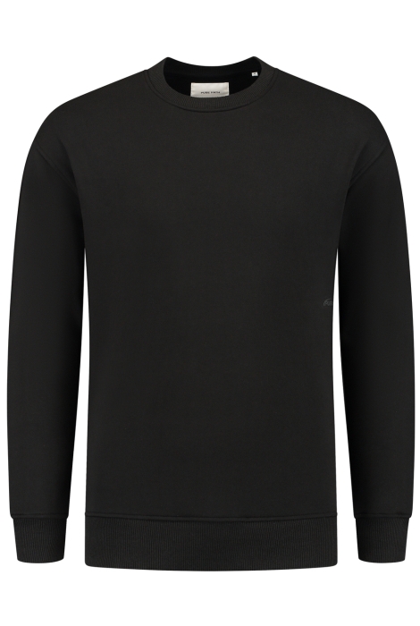 Pure Path loose fit sweaters crewneck ls