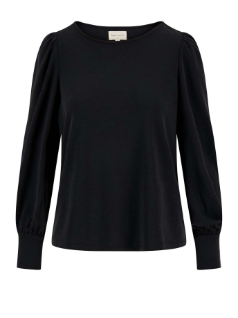 Zusss T-shirt SWEATER MET BOOTHALS 0305 031 ZWART