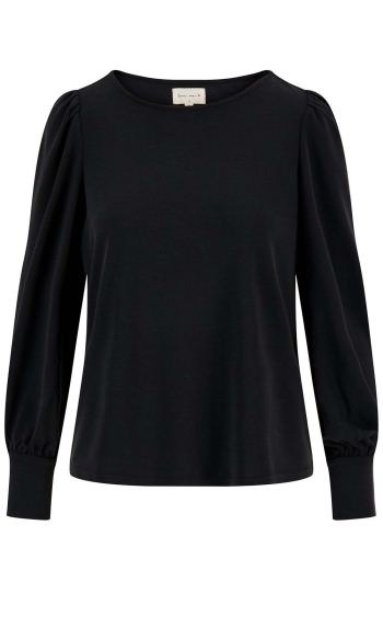 SWEATER MET BOOTHALS 0305 031 ZWART