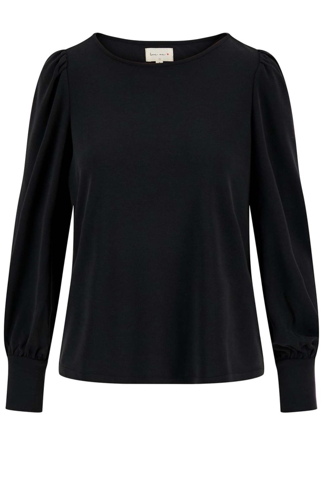 SWEATER MET BOOTHALS 0305 031 ZWART