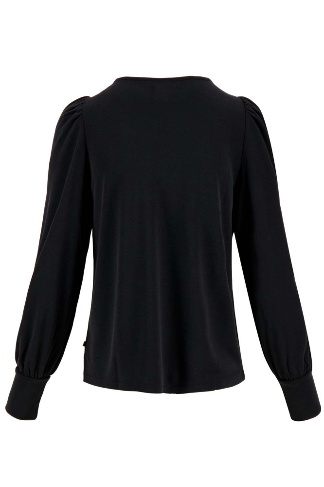 SWEATER MET BOOTHALS 0305 031 ZWART