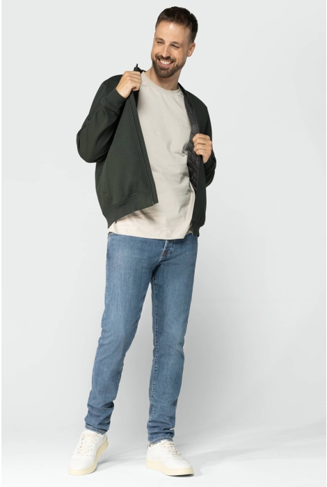 BlueFields sweat cardigan plain