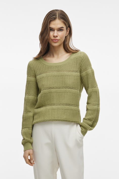 Vila vishimmi o-neck l/s knit top/r