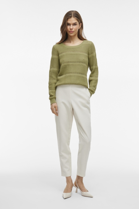 Vila vishimmi o-neck l/s knit top/r