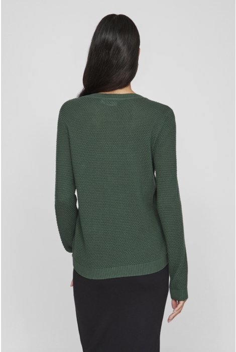 Vila vidalo o-neck l/s knit top- noos