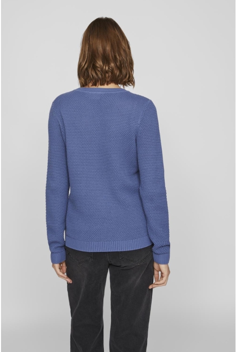 Vila vidalo o-neck l/s knit top- noos